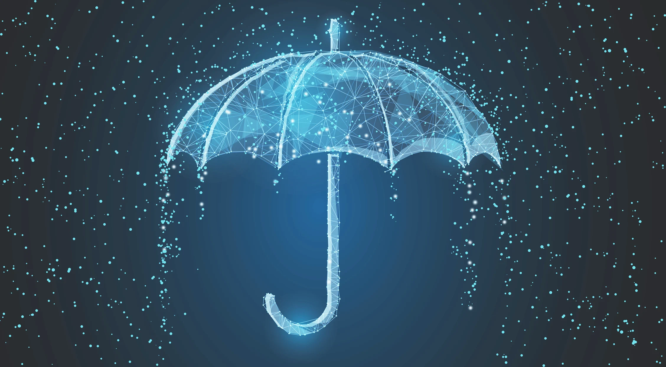 Umbrella depicting the coverage that supplemental health insurance provides customers.